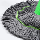 MopClean - Esfregão 2 em 1 Giratório Automático Com Desidratação Perfeito Para Limpeza Completa de Piso - Entrega Grátis