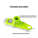 GarlicPro - Ralador de Alho Multifuncional Prático em Aço Inoxidável - Entrega Grátis