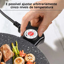 PowerGrill - Grill Elétrico Antiaderente de Pedra Vulcânica Maifan Stone - Entrega Grátis