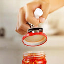 InoxFy - Abridor Ajustável Para Tampas De Palmito Azeitona Molhos Remédios e Potes em Geral - Entrega Grátis