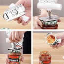 InoxFy - Abridor Ajustável Para Tampas De Palmito Azeitona Molhos Remédios e Potes em Geral - Entrega Grátis