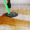 MopClean - Esfregão 2 em 1 Giratório Automático Com Desidratação Perfeito Para Limpeza Completa de Piso - Entrega Grátis