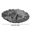 MopClean - Esfregão 2 em 1 Giratório Automático Com Desidratação Perfeito Para Limpeza Completa de Piso - Entrega Grátis